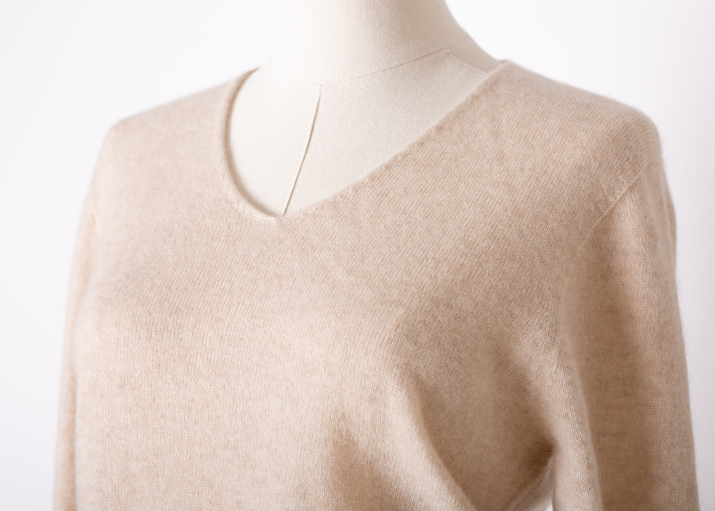 V Neck Cashmere Sweater