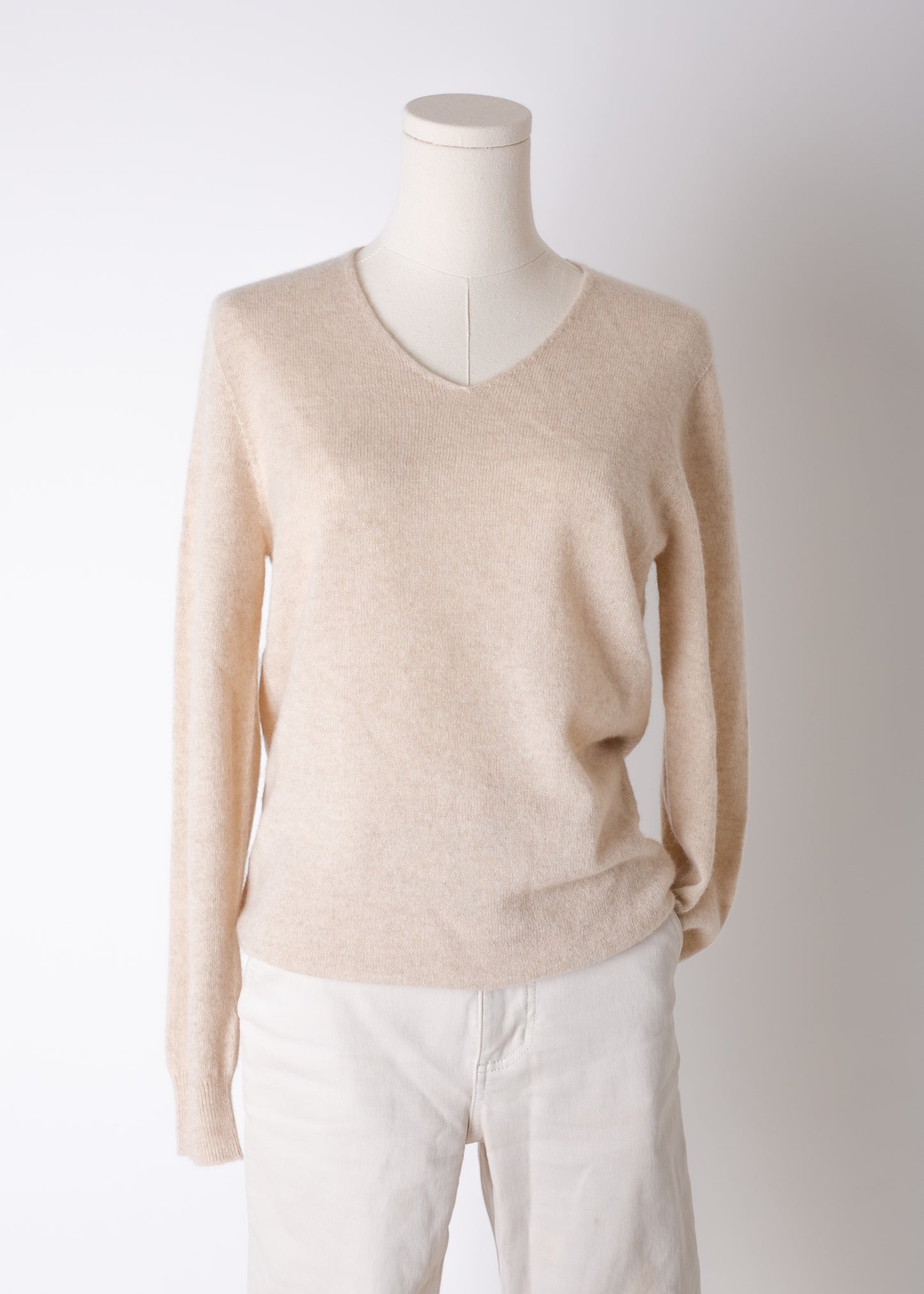 V Neck Cashmere Sweater