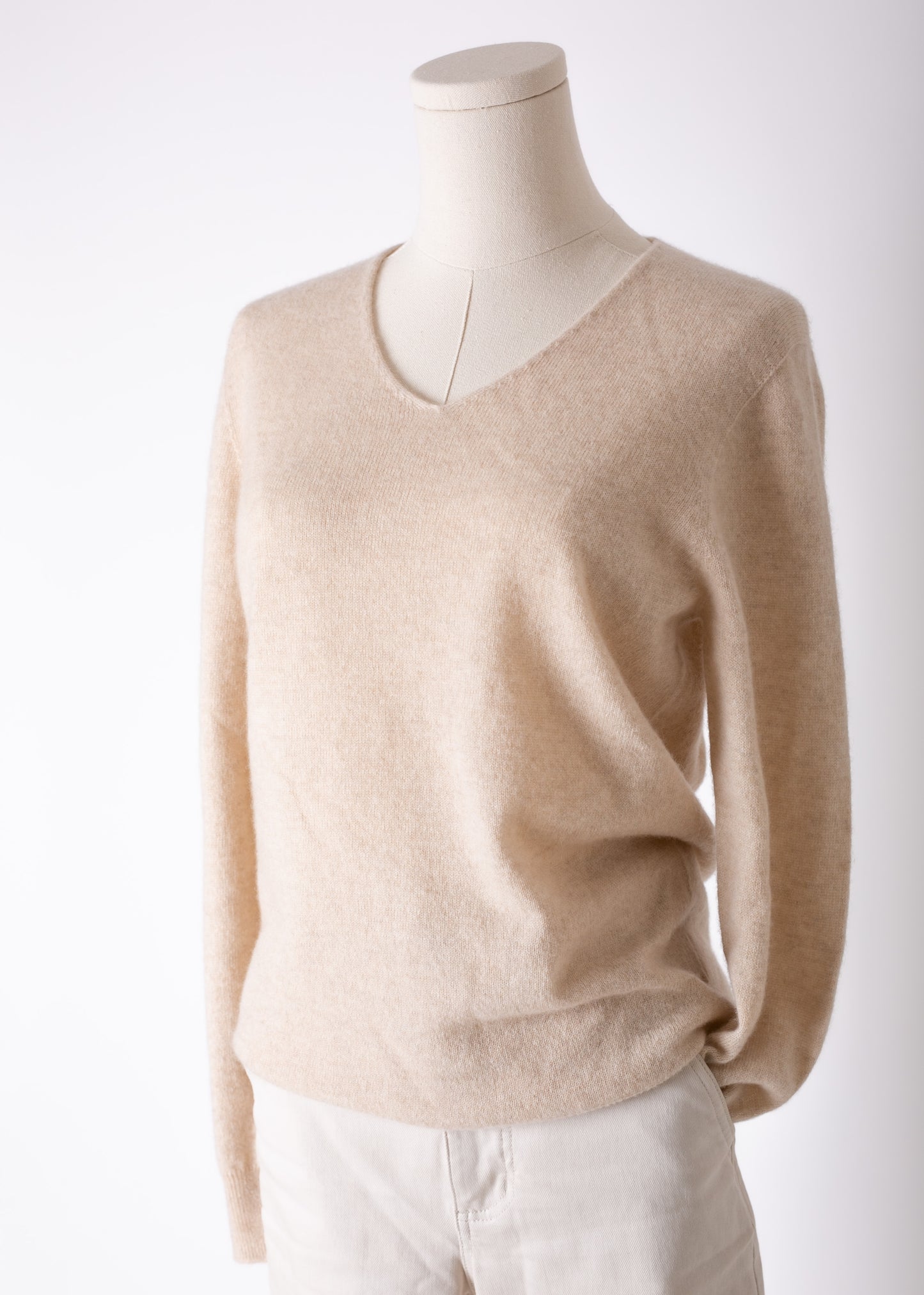 V Neck Cashmere Sweater