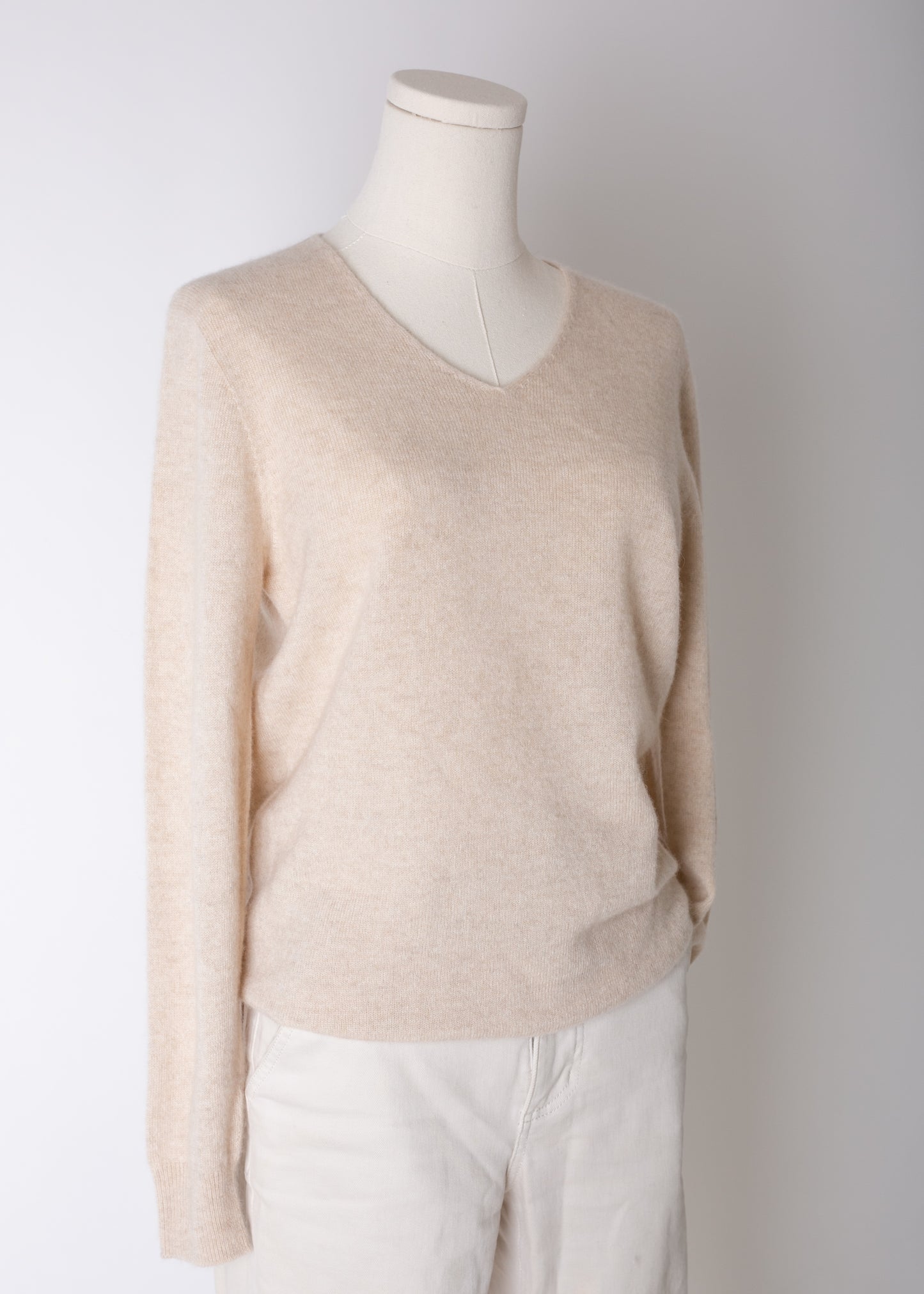 V Neck Cashmere Sweater