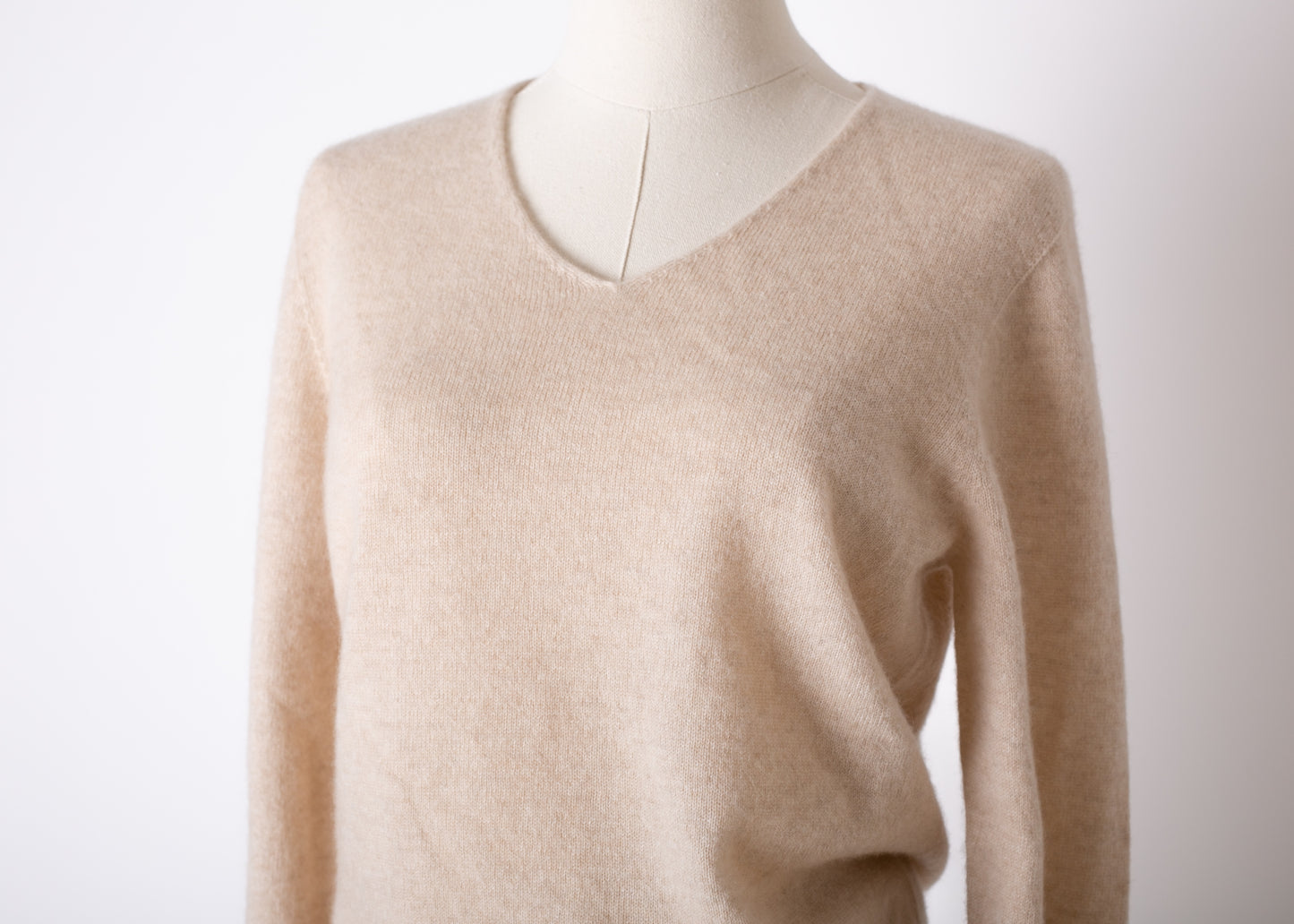 V Neck Cashmere Sweater