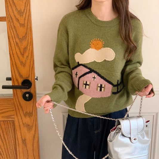 Pull Over Wool Sweater