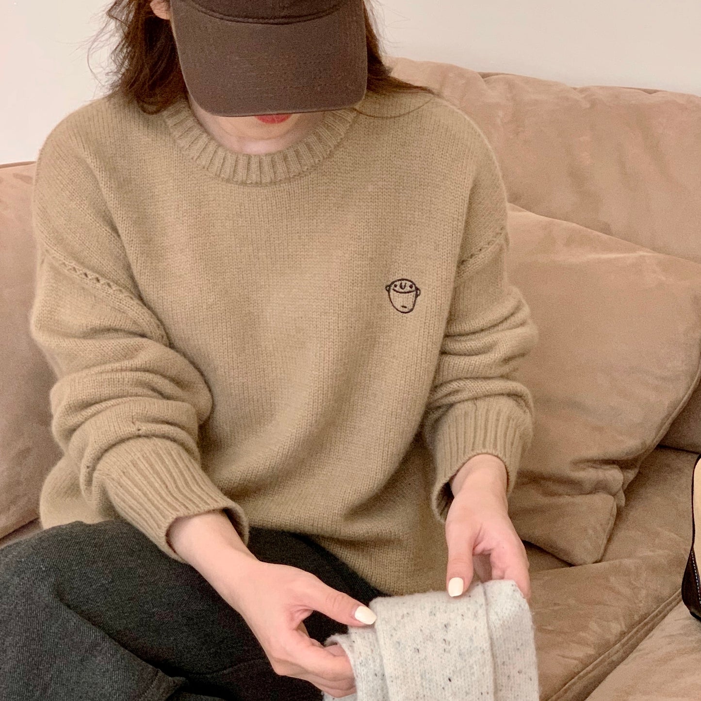 Relax Fit Wool Sweater