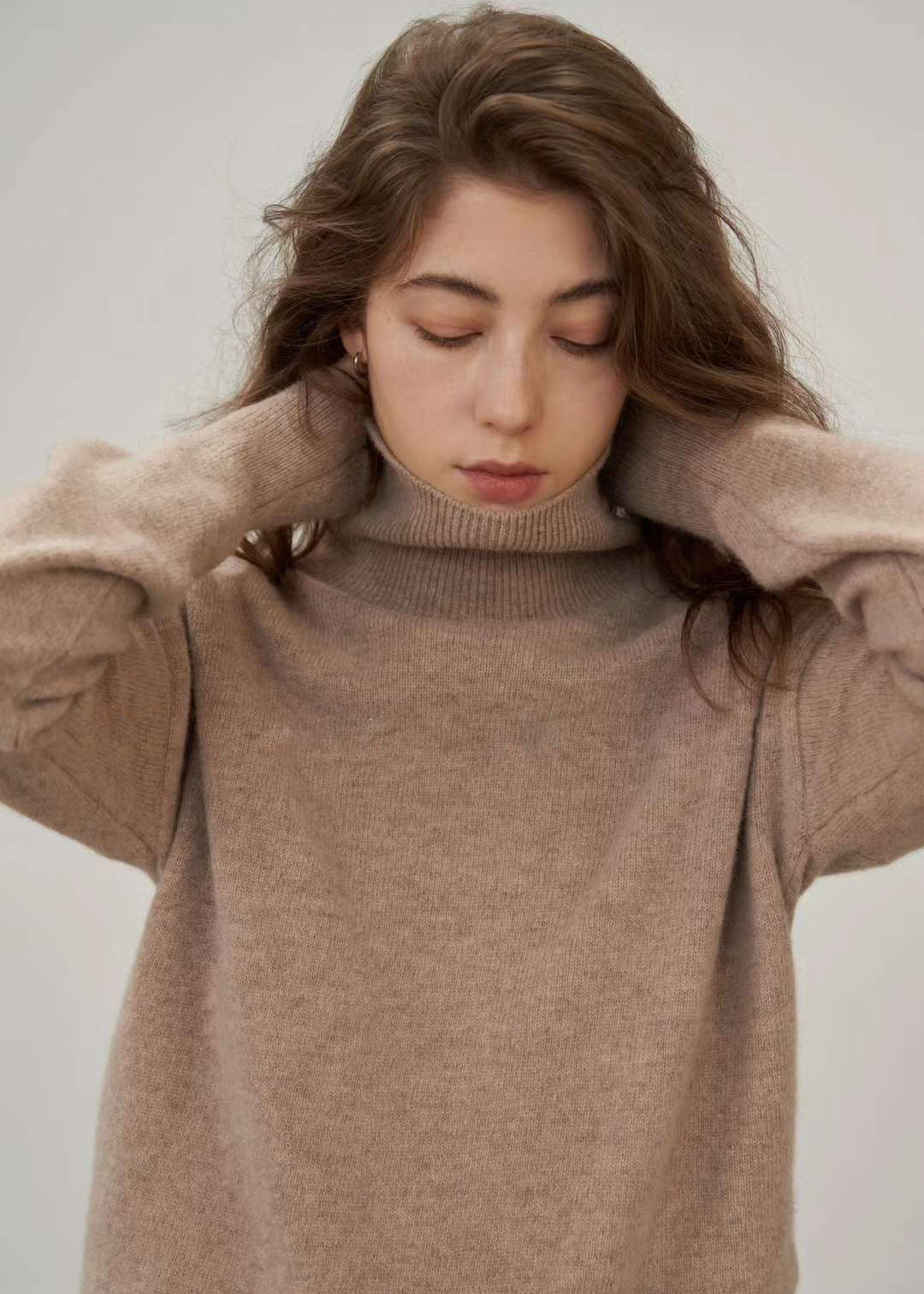 Turtleneck Wool Sweater