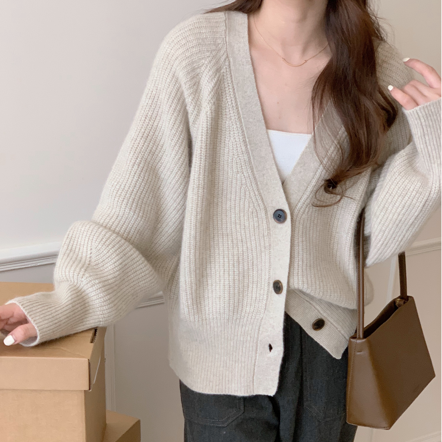 Wool Cardigan