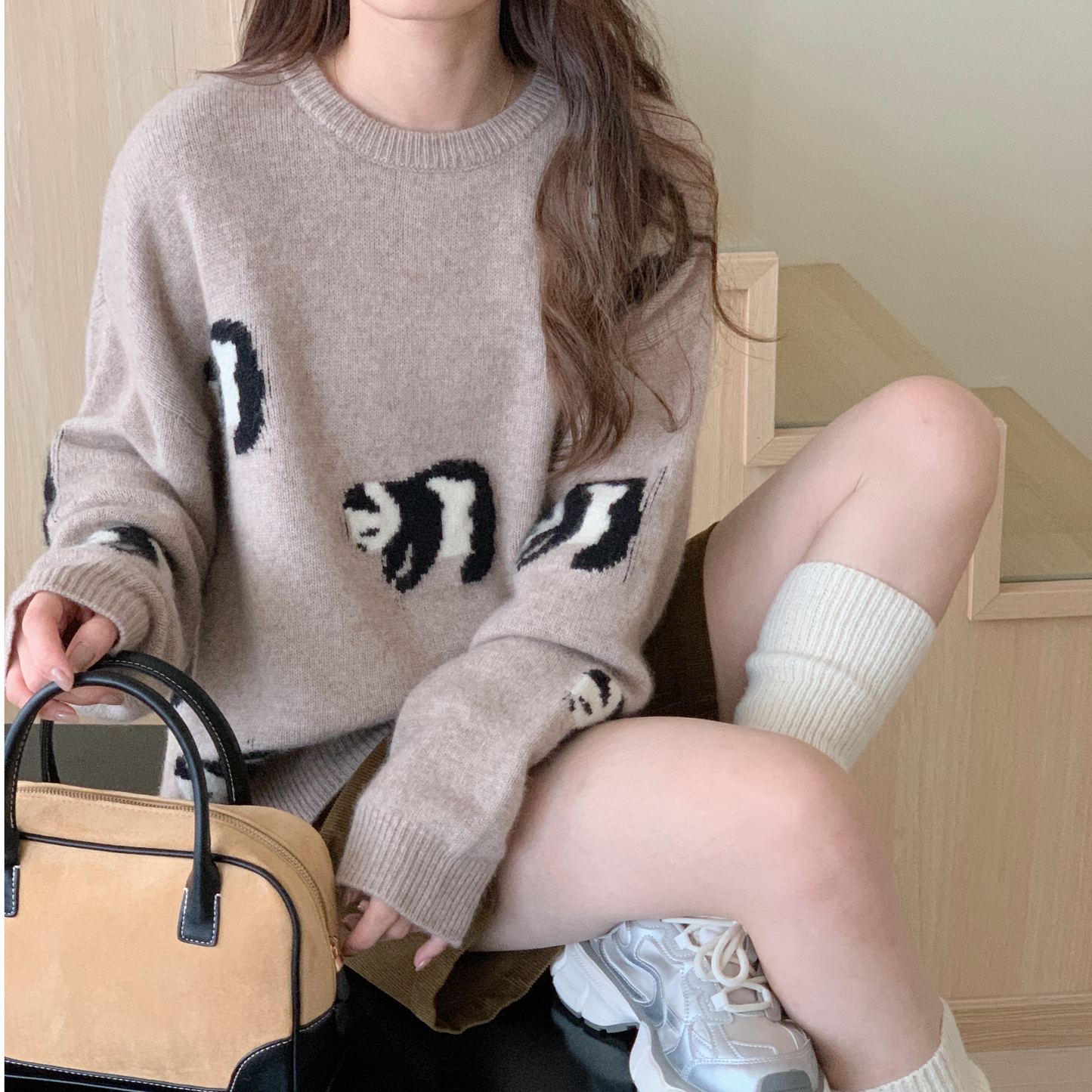 Panda Wool Sweater