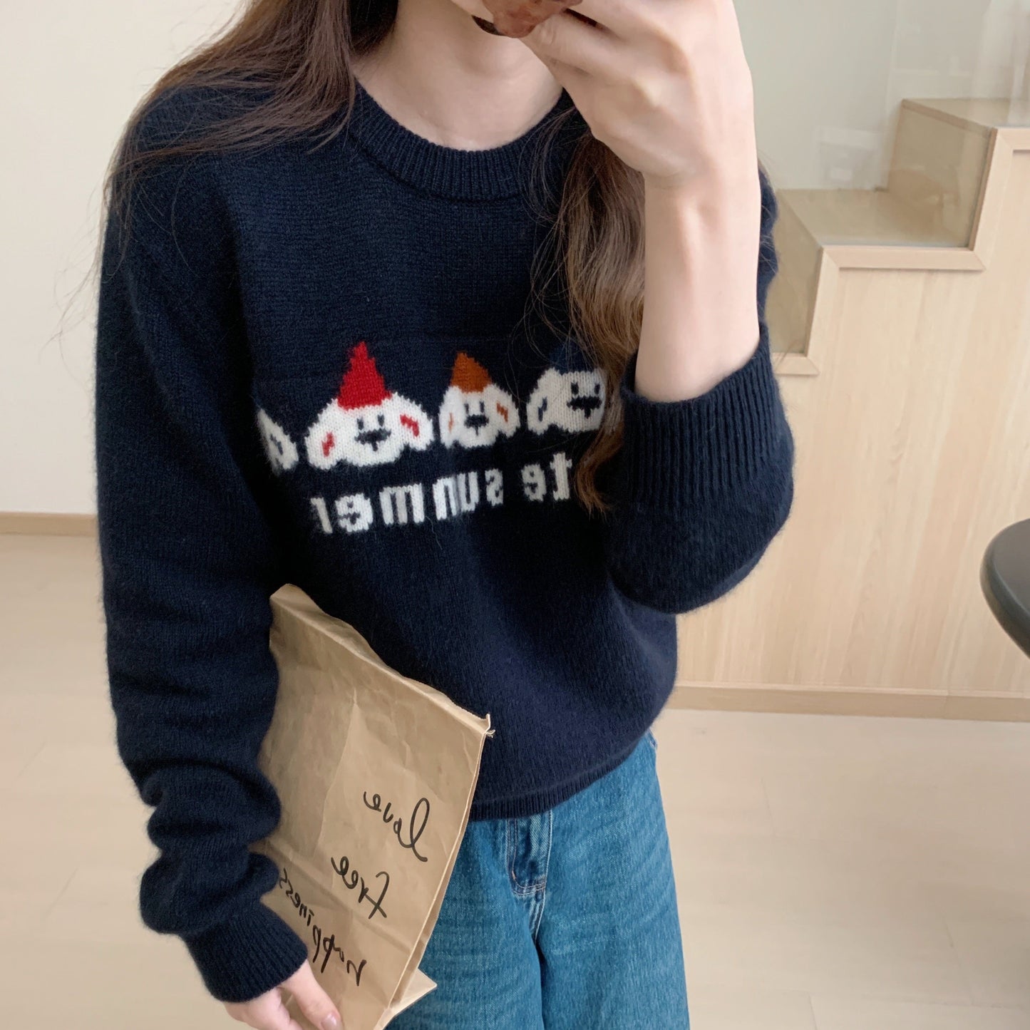 Pull Over Wool Sweater